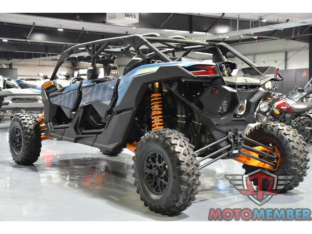2026 Can-am Maverick X3 Max Rs Turbo Rr Scandi Blue & Orange Crush alt