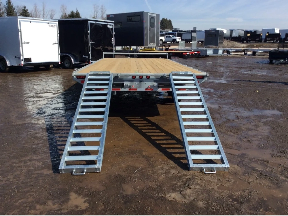 2026 Canada Trailers 8.5x18 5 Ton Galvanized Deckover Equipment alt