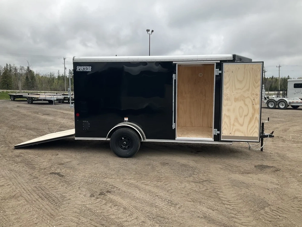 2026 Car Mate Trailers 6x12 Plus V-nose Liberty Sport Cargo Trailer alt