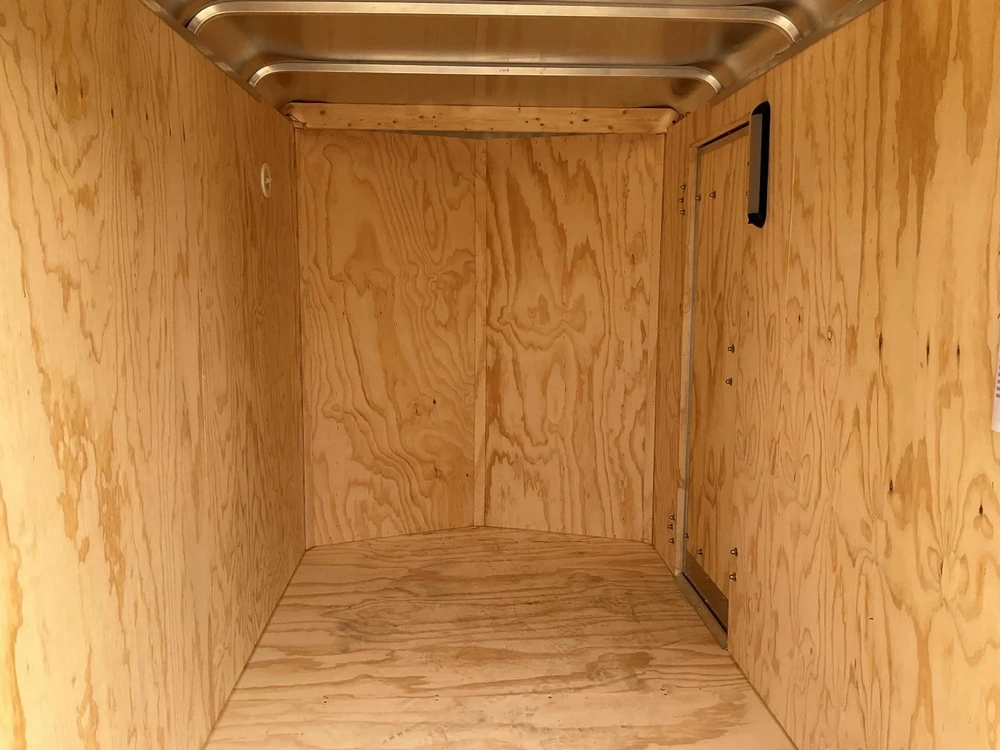 2026 Car Mate Trailers 5x8.5 Plus V-nose Sportster Cargo Trailer alt