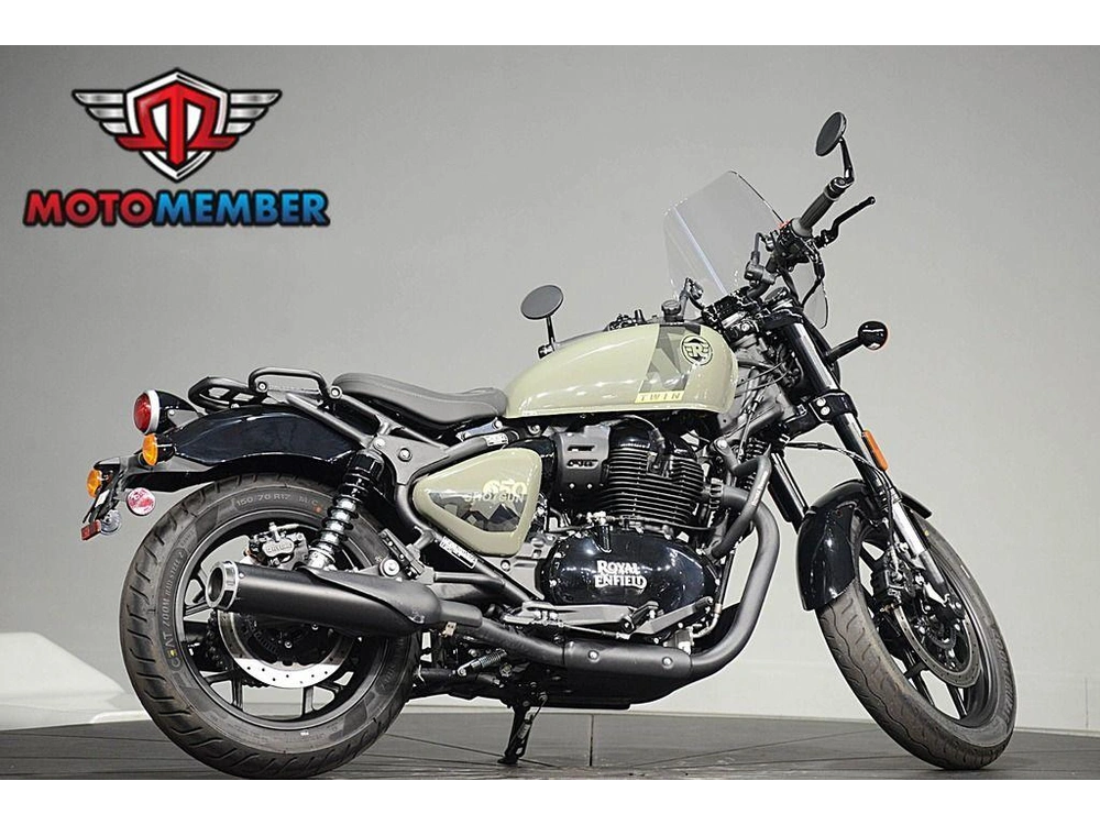 2024 Royal Enfield Shotgun 650 Drill Green alt