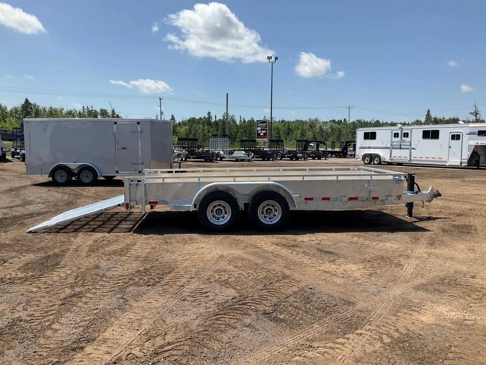 2026 Canada Trailers 82x16 5 Ton Galvanized Landscape Trailer alt