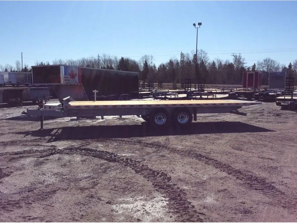 2026 Canada Trailers 8.5x24 Galvanized 7 Ton Hydraulic Tilt Trailer alt