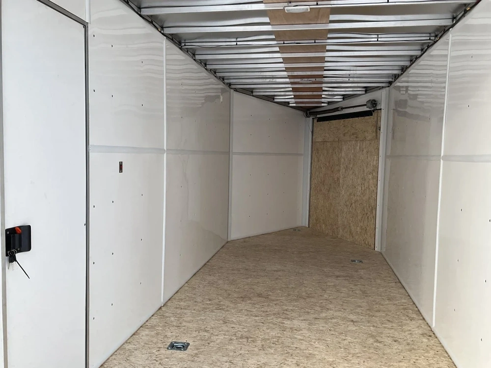 2025 Xcel Trailers 7x14 Plus V-nose Hd Aluminum Snowmobile Trailer alt