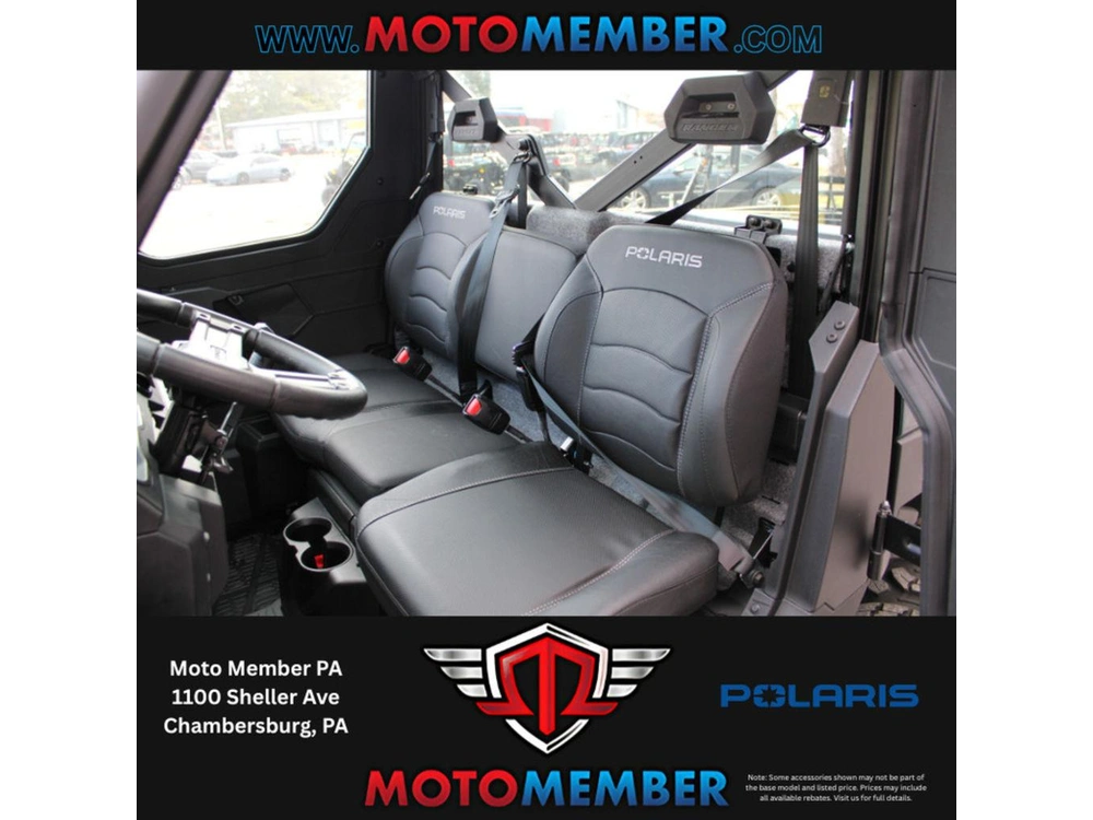 2026 Polaris Ranger Xp 1000 Northstar Premium Blue Labyrinth alt