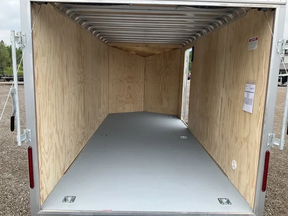 2025 Car Mate Trailers 7x16 Plus V-nose Avalanche Hd Cargo Trailer alt