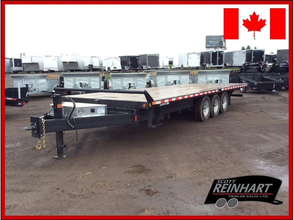 2026 Canada Trailers 8.5x26 10.5 Ton Hydraulic Tilt Trailer alt