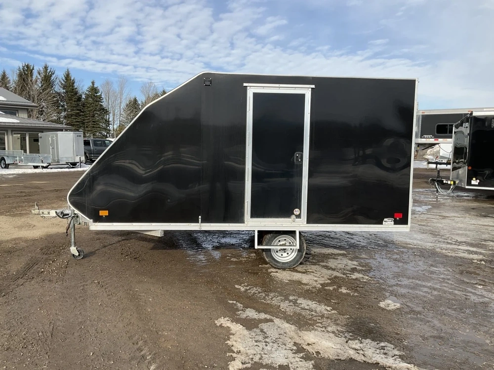 2022 Sno Pro 12x101 Hybrid All Aluminum Snowmobile Trailer alt