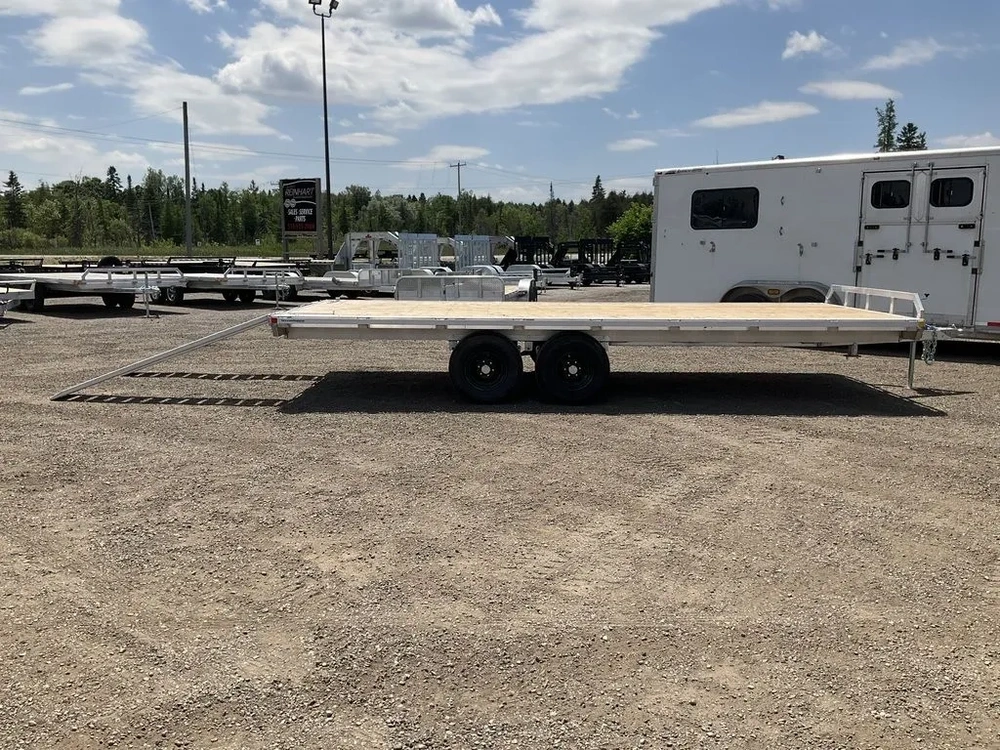 2025 Stronghaul 8.5x20 5 Ton All Aluminum Deckover Equipment Trailer alt