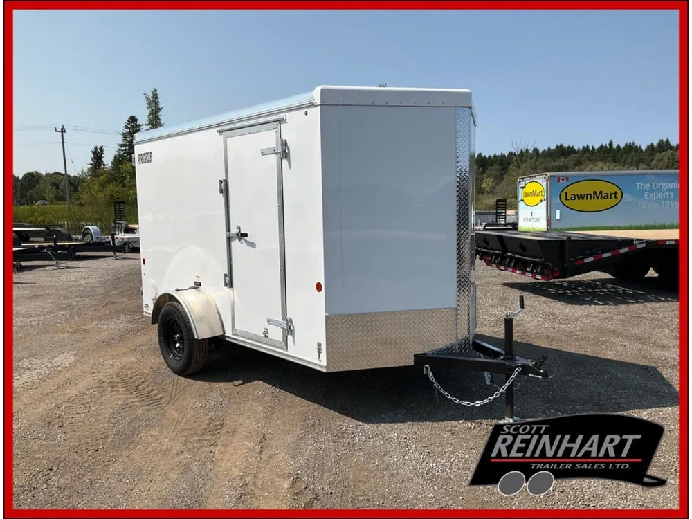 2026 Car Mate Trailers 6x10 Plus V-nose Liberty Sport Cargo Trailer alt
