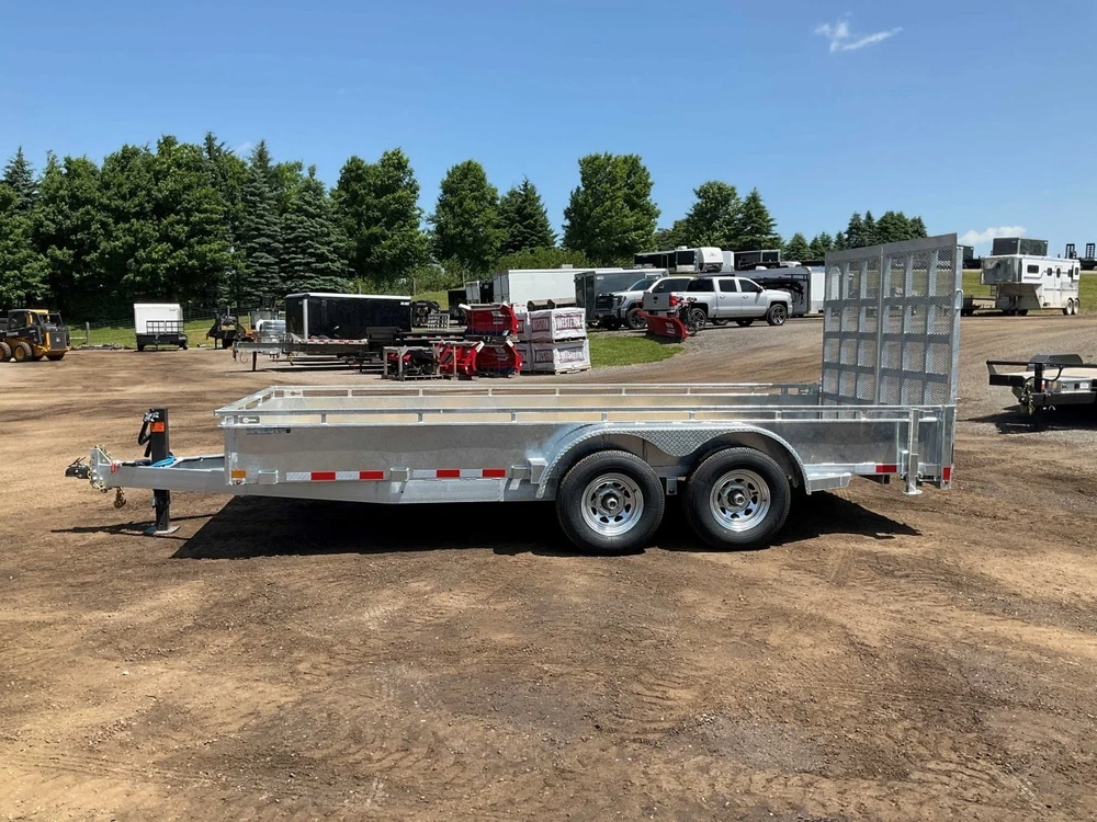 2026 Canada Trailers 82x16 5 Ton Galvanized Landscape Trailer alt