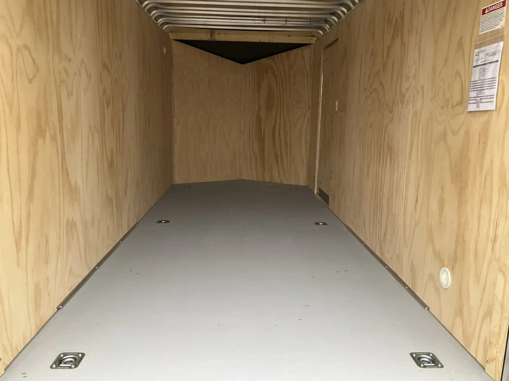 2026 Car Mate Trailers 7x16 Plus V-nose Avalanche Cargo Trailer alt