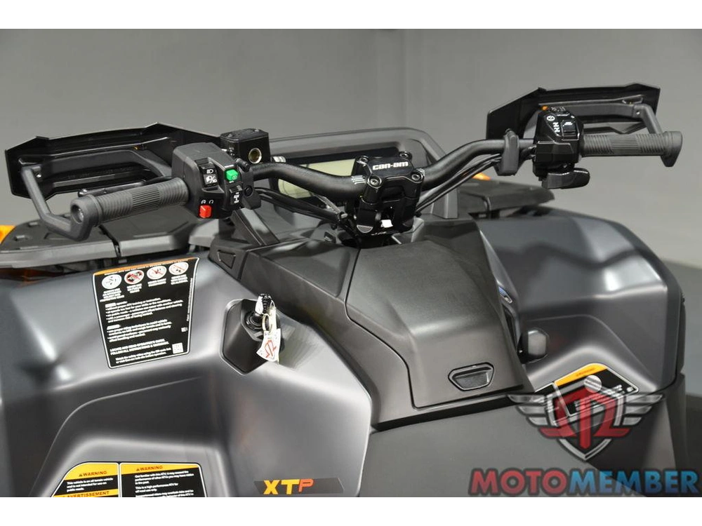 2026 Can-am Outlander Xt-p 1000r Mineral Grey & Orange Crush alt