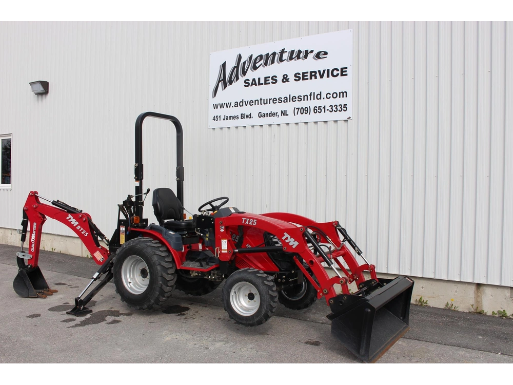 2025 Tym T254 Tractor, Loader, Backhoe Package alt