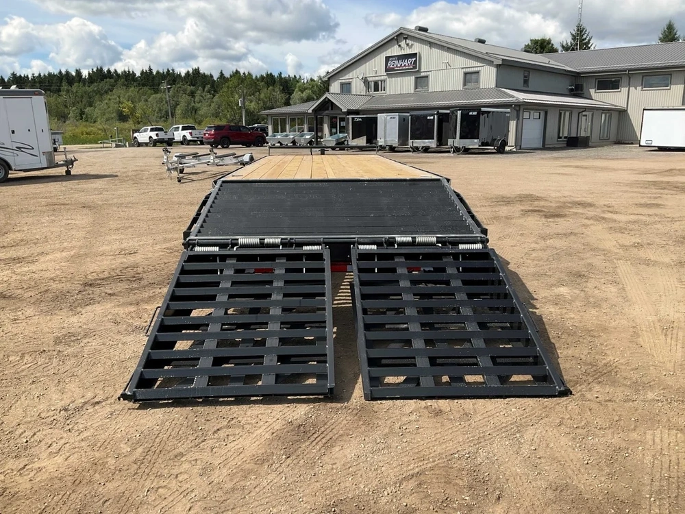 2026 Canada Trailers 8.5x28 12 Ton Deckover Equipment Trailer alt