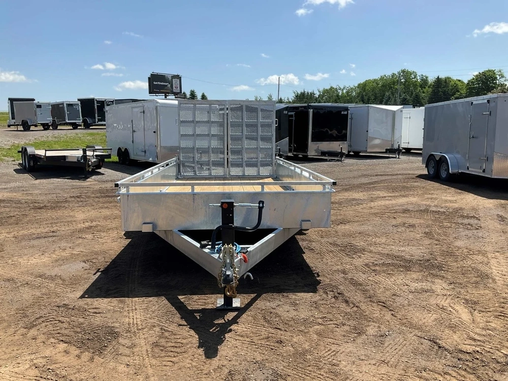 2026 Canada Trailers 82x16 5 Ton Galvanized Landscape Trailer alt