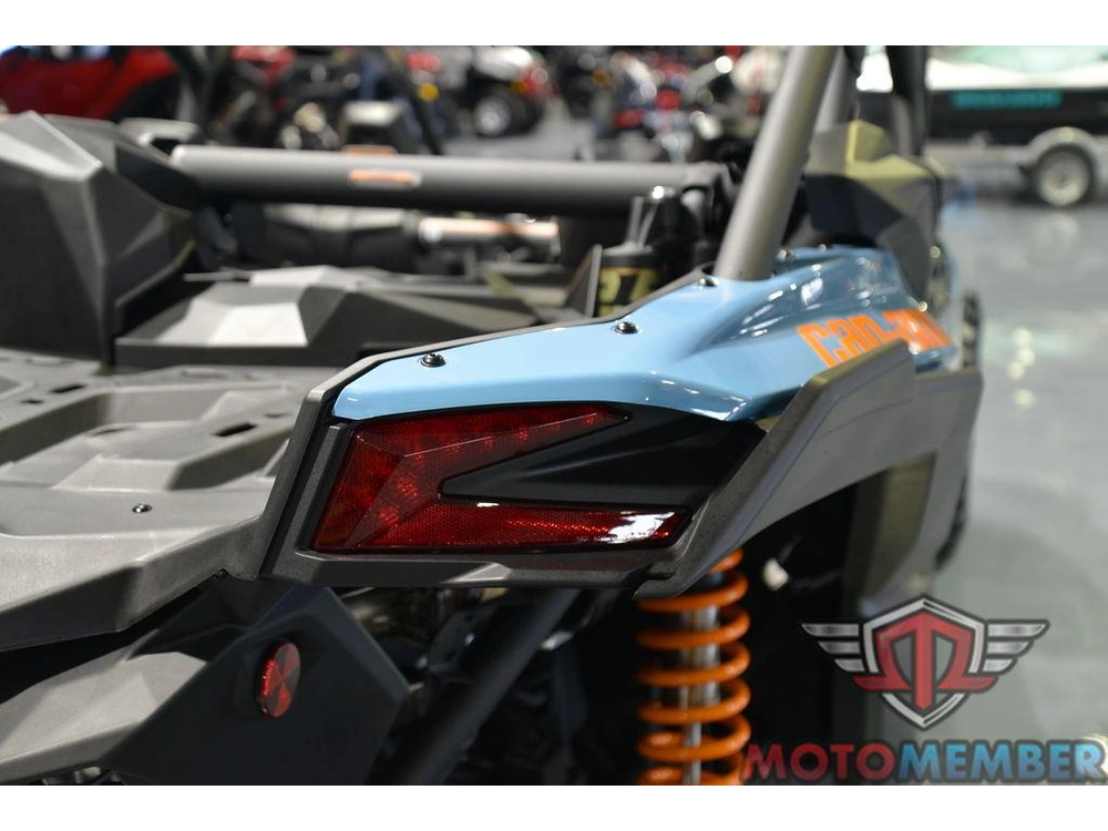 2026 Can-am Maverick X3 Max Ds Turbo Scandi Blue & Orange Crush alt