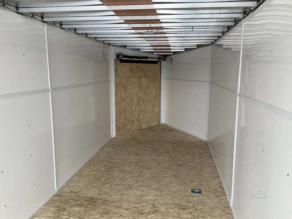 2026 Xcel Trailers 7x18 Plus 5 V-nose Aluminum Snowmobile Trailer alt