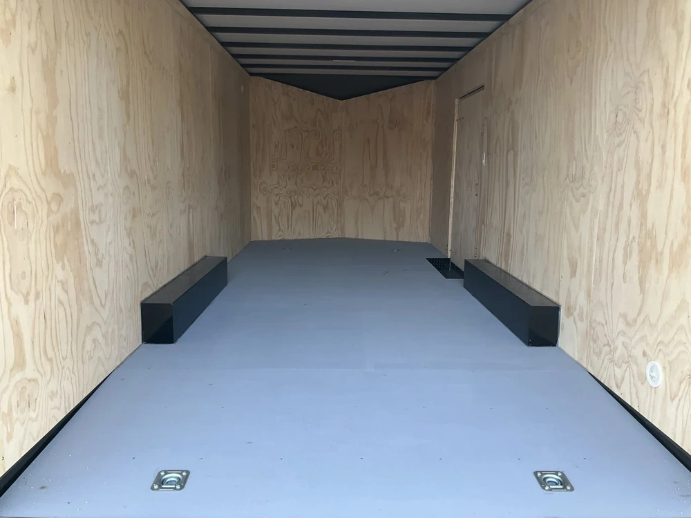 2026 Car Mate Trailers 8.5x20 Plus V-nose Avalanche Car Hauler alt