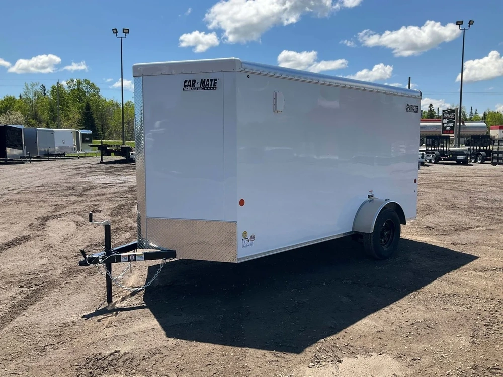 2025 Car Mate Trailers 6x12 Plus V-nose Liberty Sport Cargo Trailer alt