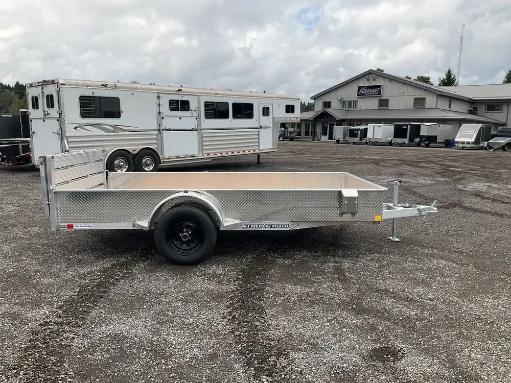 2026 Stronghaul 76x12 All Aluminum Utility Trailer alt