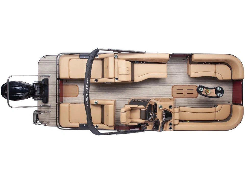 2026 Suncatcher Fusion 322ss 2026 + Remorque + Moteur Yamaha Vf200xb alt