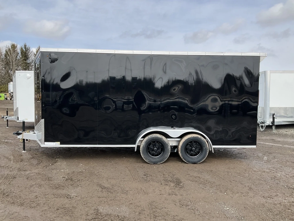 2026 Xcel Trailers 7x16 Plus V-nose All Aluminum Cargo Trailer alt