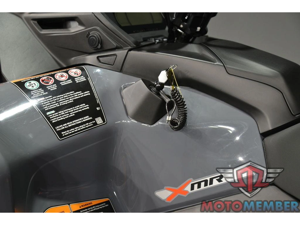 2025 Can-am Outlander X Mr 1000r Granite Grey & Legion Red alt