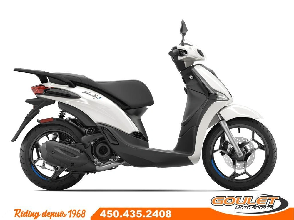 2025 Piaggio Liberty S 50 Sport Bianco Luna alt