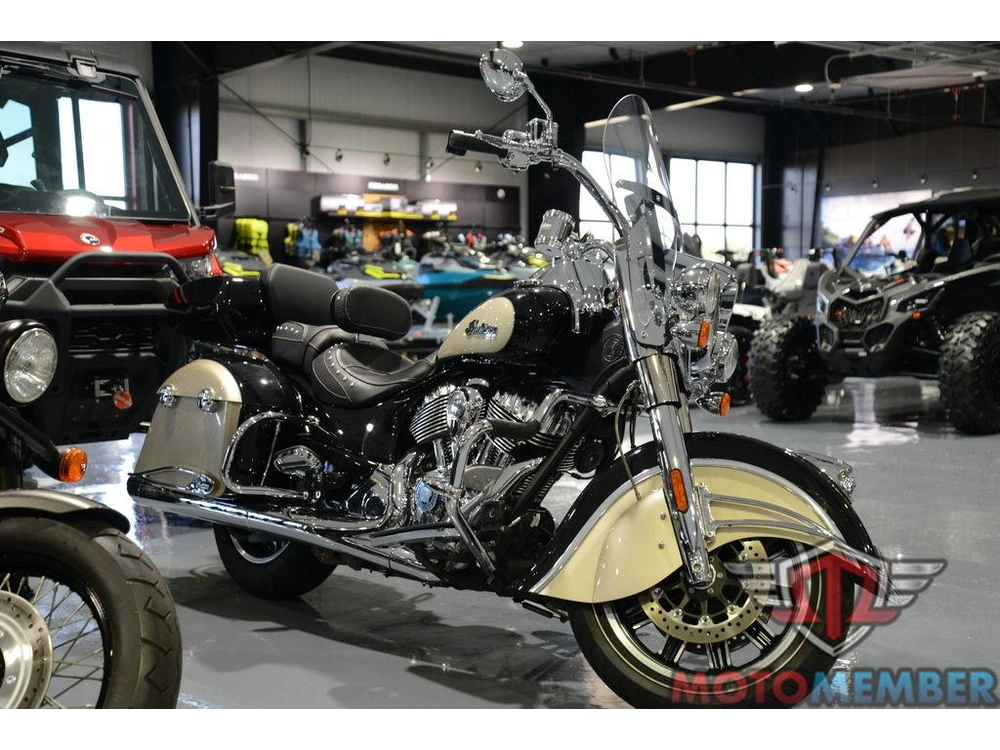 2022 Indian Motorcycle Springfield® Black Metallic/dirt Track Tan alt