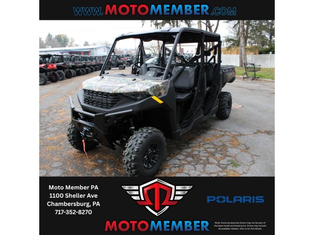 2025 Polaris Ranger Crew 1000 Premium Polaris Pursuit Camo alt
