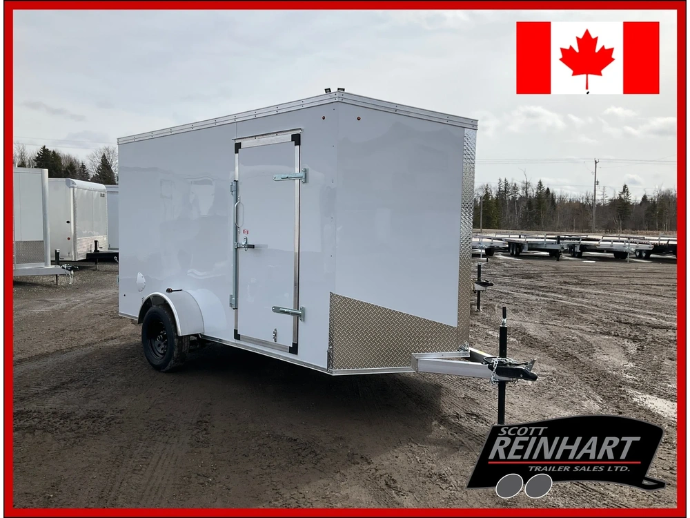 2026 Xcel Trailers 6x12 Plus V-nose All Aluminum Cargo Trailer alt