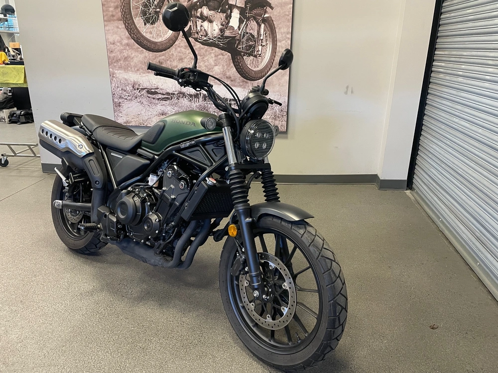 2023 Honda Scl500 - Green alt