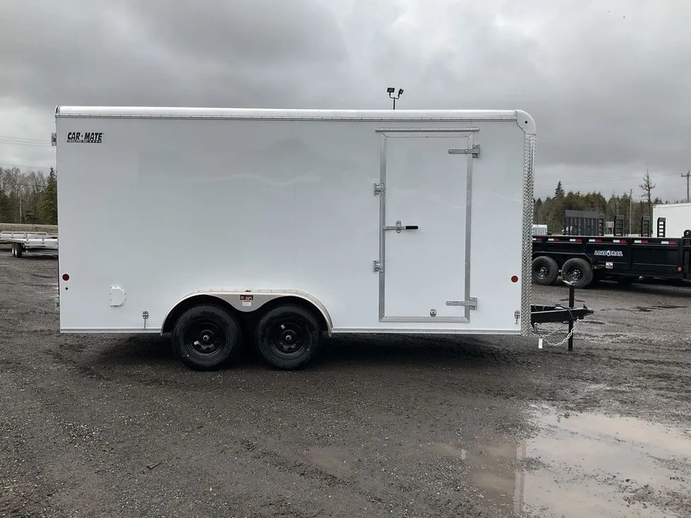 2026 Car Mate Trailers 7x16 Hd Custom Cargo Trailer alt