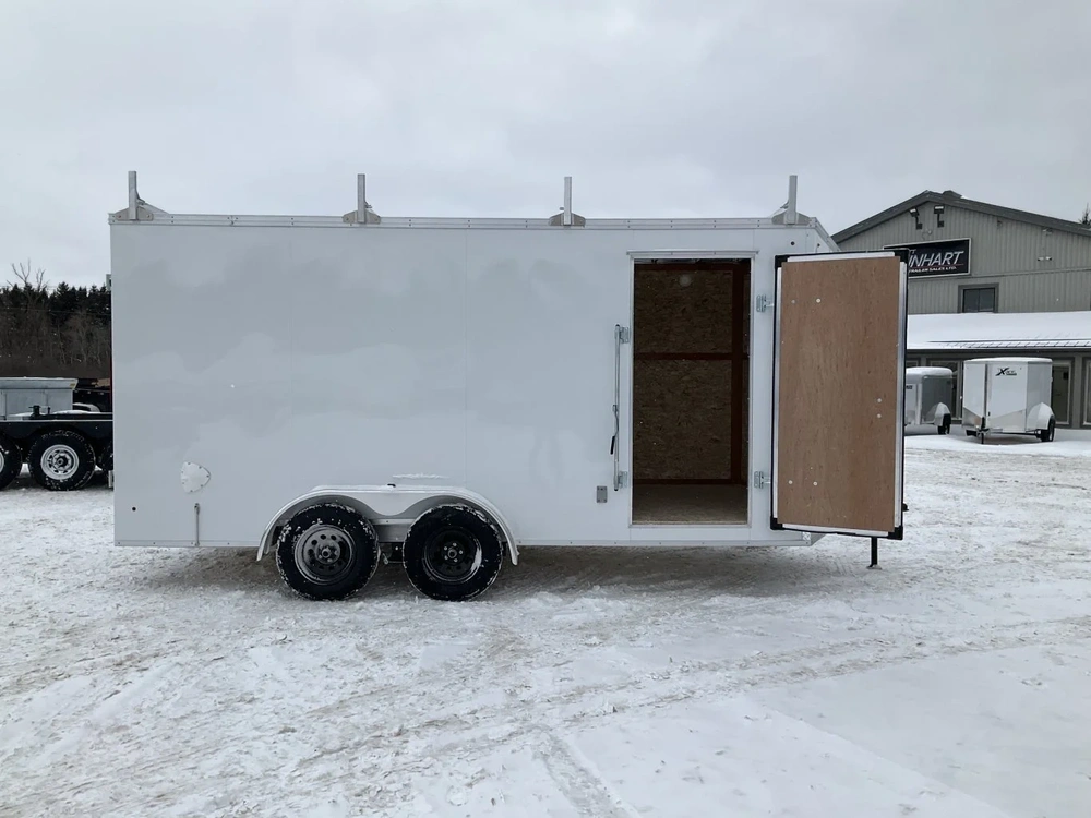 2026 Xcel Trailers 7x16 Plus V-nose All Aluminum Cargo Trailer alt