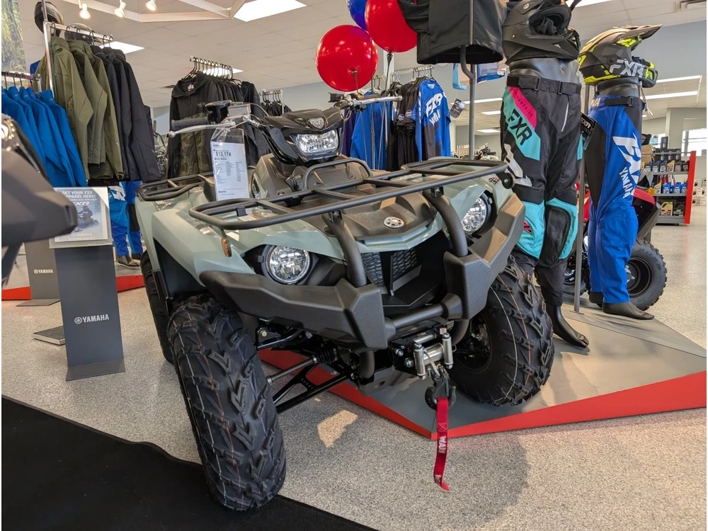 2026 Yamaha Kodiak 450 Eps Xt-r Moss Grey/tactical Black - Finance For $108 Bi-weekly All In Or Add Plow And Heated Handlebar Kit For Only $16 More Per Payment Based On Zero Downpayment! alt