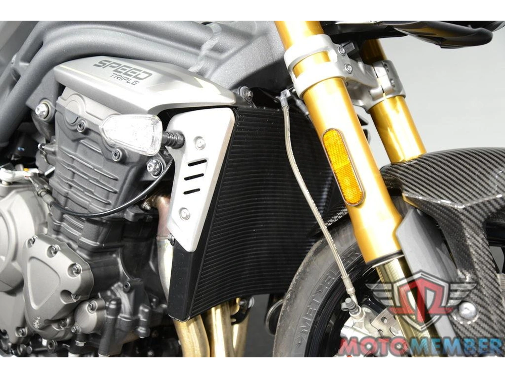 2022 Triumph Speed Triple 1200 Rs Matte Silver Ice alt