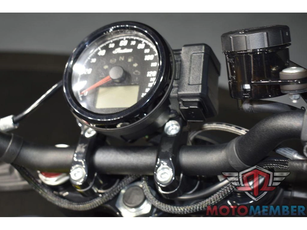 2023 Indian Motorcycle Ftr Stealth Gray/orange Burst alt