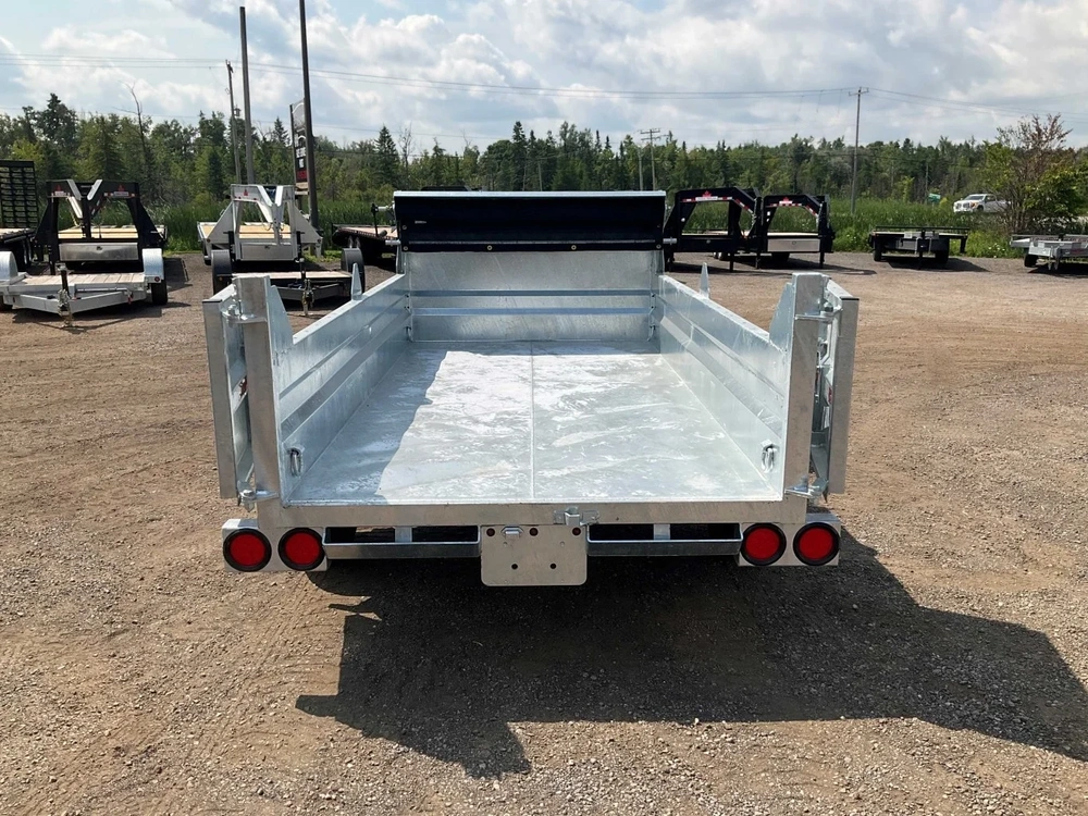 2026 Xcel Trailers 5x10 Ares Galvanized Dump Trailer alt