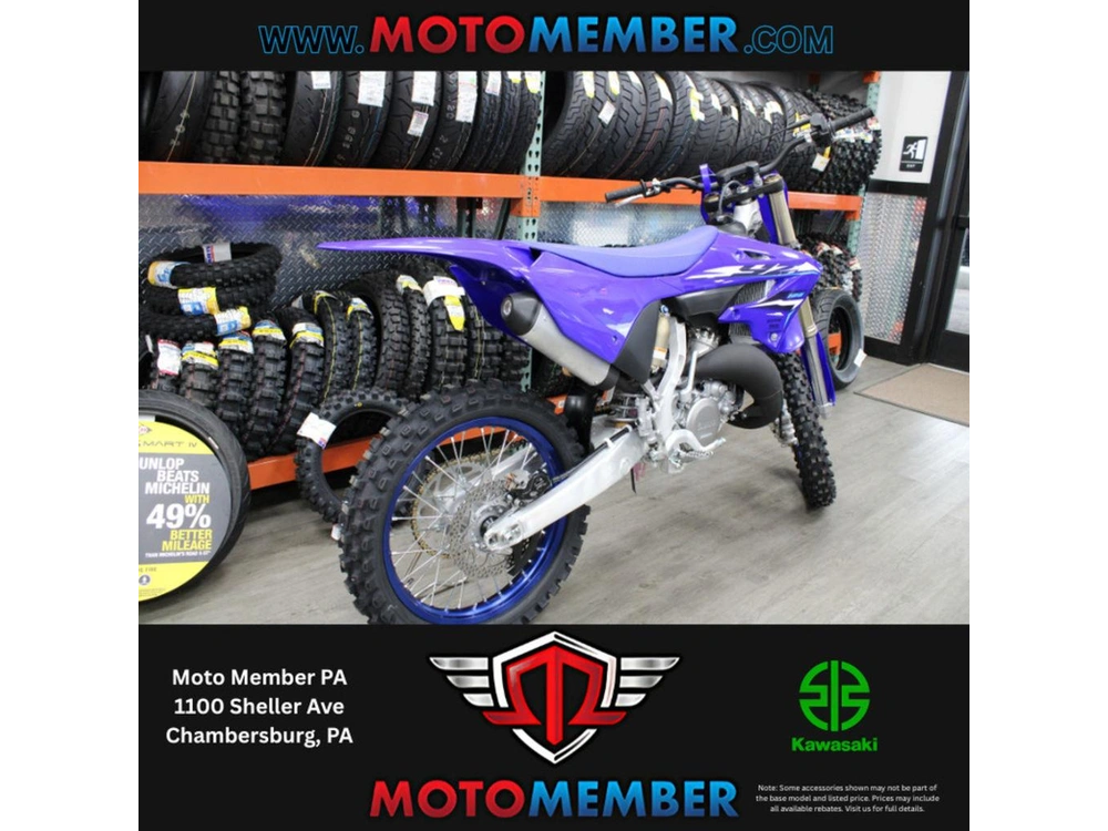 2026 Yamaha Yz125 Team Yamaha Blue alt