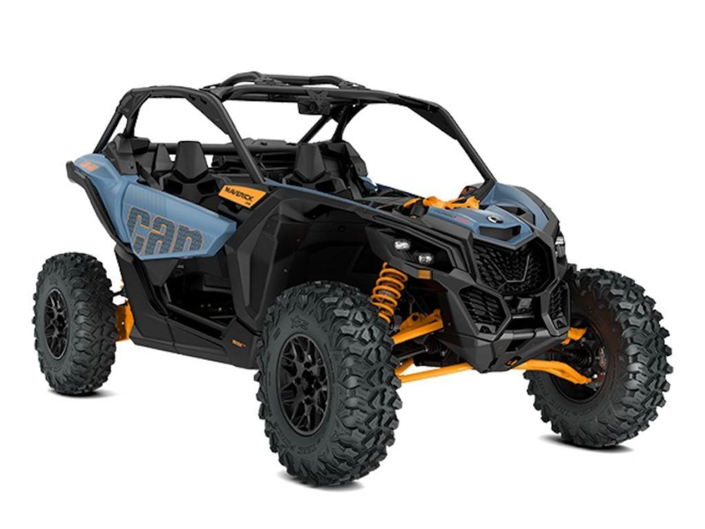 2026 Can-am Maverick X3 Ds Turbo Rr Scandi Blue & Orange Crush alt