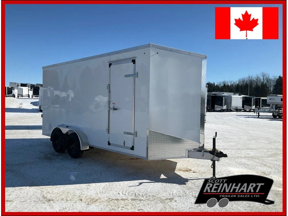 2026 Xcel Trailers 7x16 Plus V-nose Aluminum Cargo Trailer alt