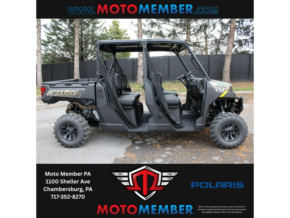 2025 Polaris Ranger Crew 1000 Premium Polaris Pursuit Camo alt