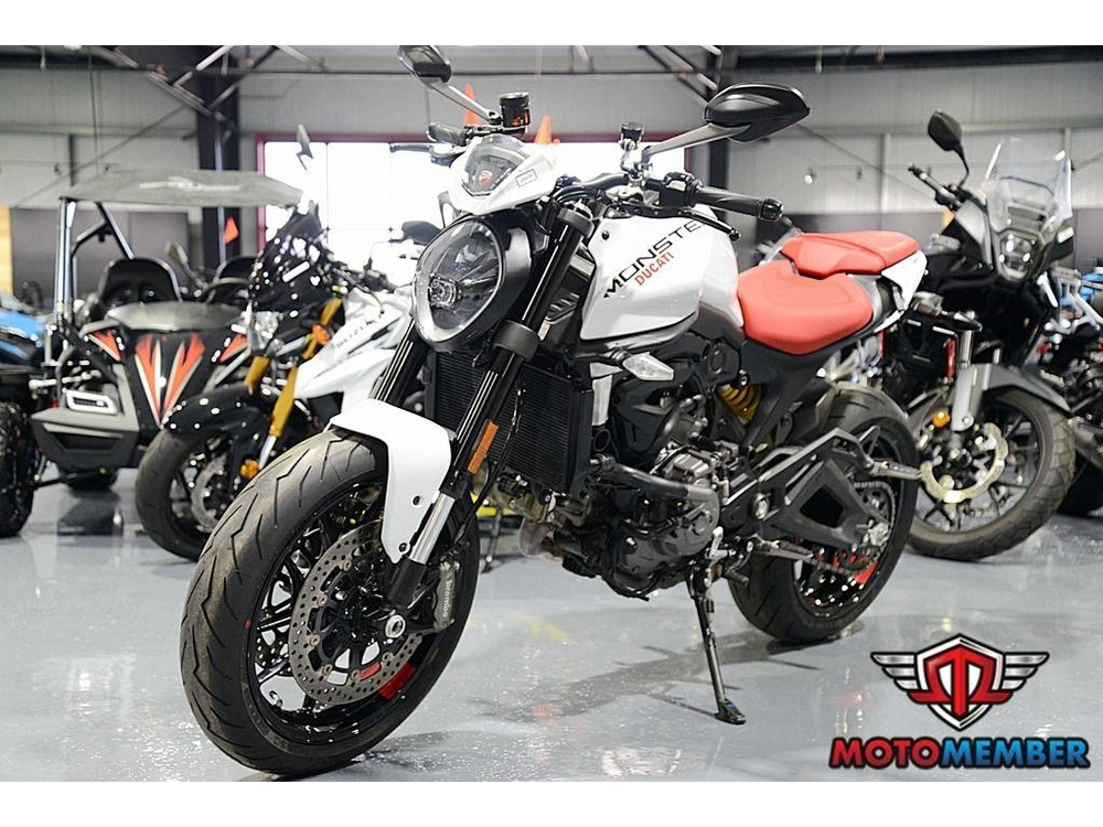 2024 Ducati Monster Plus Iceberg White alt