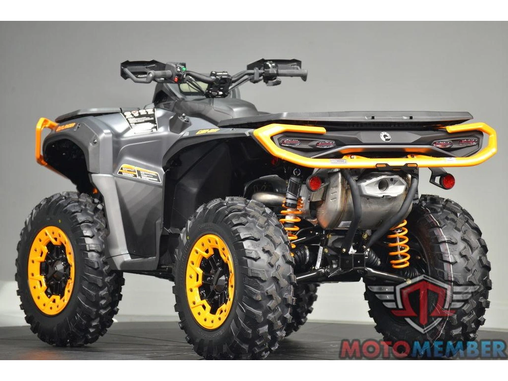 2026 Can-am Outlander Xt-p 1000r Mineral Grey & Orange Crush alt