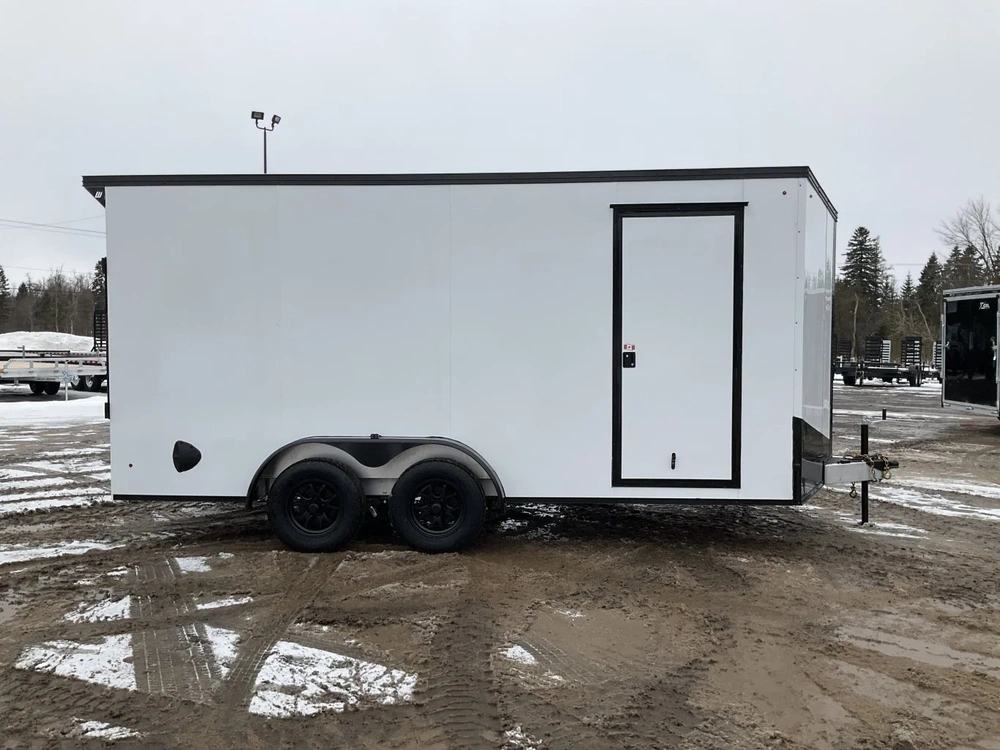 2026 Xcel Trailers 7.5x16 Plus V-nose Aluminum Cargo Trailer alt