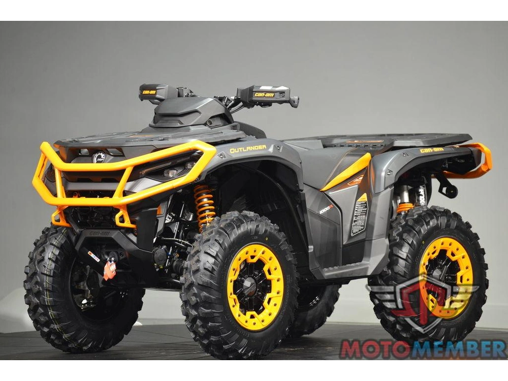 2026 Can-am Outlander Xt-p 1000r Mineral Grey & Orange Crush alt