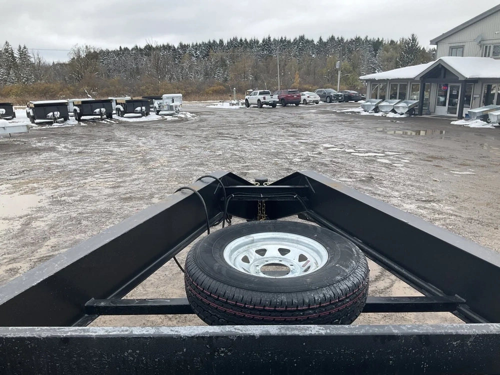 2026 Canada Trailers 83x16 10.5 Ton Gooseneck Dump Trailer With 48" Sides alt