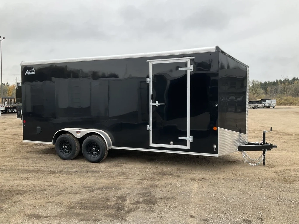 2026 Car Mate Trailers 7x18 Plus V-nose Hd Avalanche Cargo Trailer alt