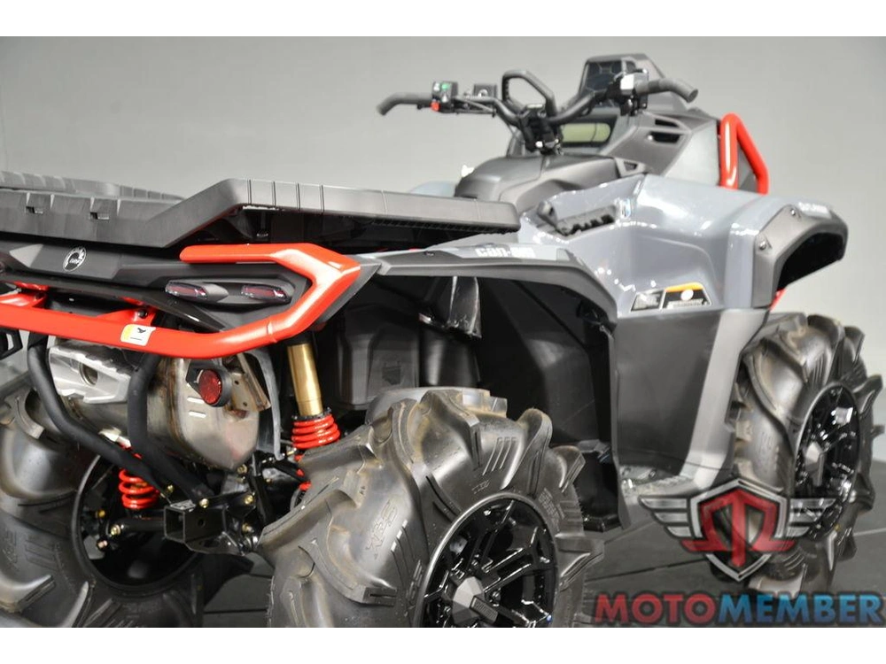 2025 Can-am Outlander X Mr 1000r Granite Grey & Legion Red alt